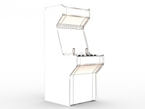 arcadecabinet 3D 模型