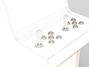 arcadecabinet 3D 模型