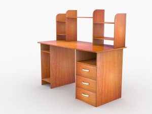 computer desk Modèle 3D
