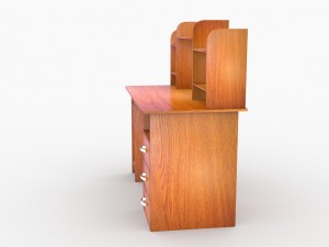 computer desk Modèle 3D