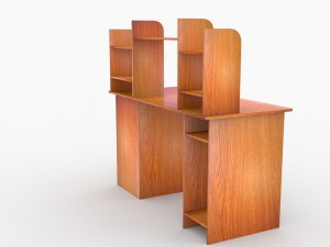 computer desk Modèle 3D