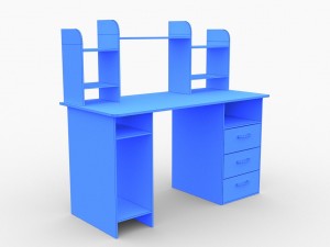 computer desk Modèle 3D