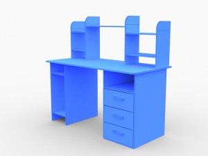 computer desk Modèle 3D