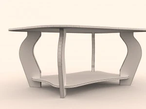 Couchtisch 3D Modell