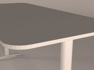 desk black 3D Model