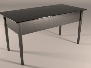 desk black - arkelstorp 3D Model