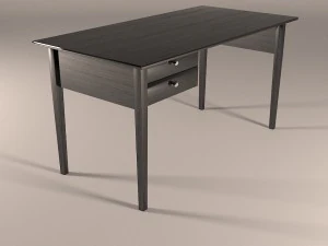 desk black - arkelstorp 3D Model