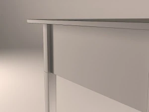 desk black - arkelstorp 3D Model