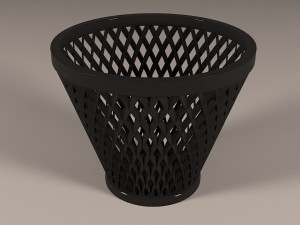 plastic basket 3D Model