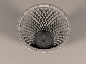 plastic basket 3D Model