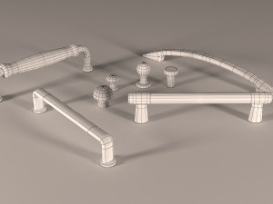 furniture handles 3D Model