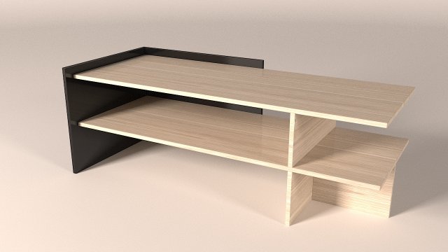 tv stand 3Dモデル .c4d .max .obj .3ds .fbx .stl .blend 