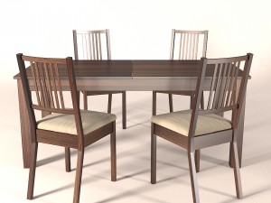 dining set 3D Model