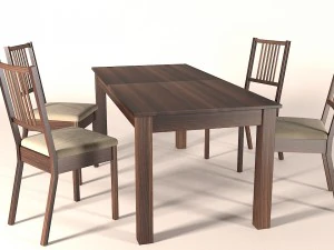 dining set 3D Model