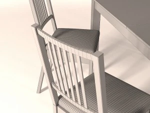 dining set 3D Model