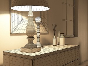 bedroom 3D 모델