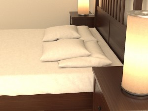 ikea-bedroom 3D 模型