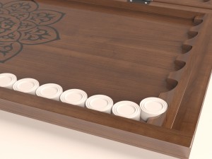 backgammon-3d Model 3D
