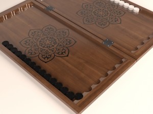 backgammon-3d Model 3D