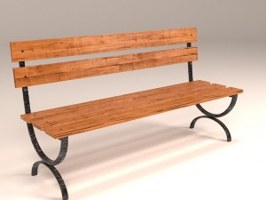 bench 3D Model