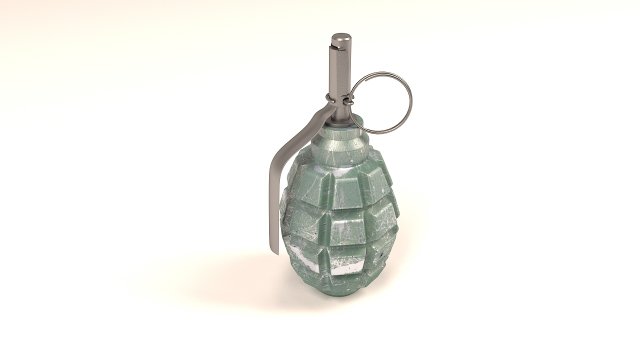 grenades f1 Model 3D .c4d .max .obj .3ds .fbx .stl .blend 