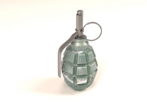 grenades f1 3D Модель
