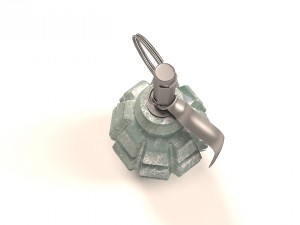 grenades f1 Model 3D
