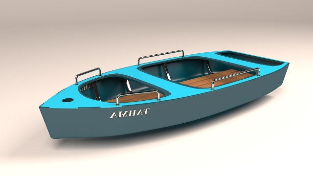 boat 3D-Modell .c4d .max .obj .3ds .fbx .stl .blend 