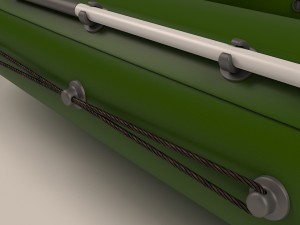 inflatable boat 3D 모델