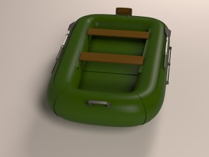 inflatable boat 3D 모델