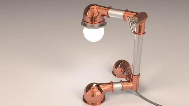 table lamp Modèle 3D .c4d .max .obj .3ds .fbx .stl .blend 