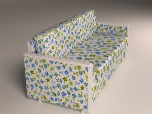 sofa Modelo 3D