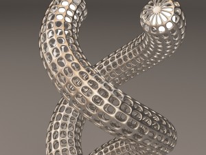 table lamp helix 3D Model