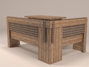 kitchen furniture city 3D Model