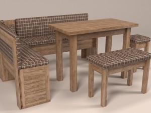 kitchen furniture city 3D Modell