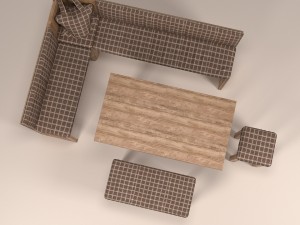 kitchen furniture city 3D Modell
