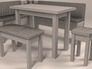 kitchen furniture city 3D Modell