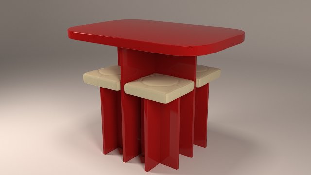 dining group olympus 3D Модель .c4d .max .obj .3ds .fbx .stl .blend 