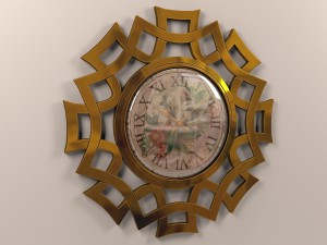 wall clock 3D-Modell