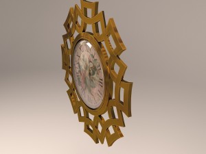 wall clock 3D Model
