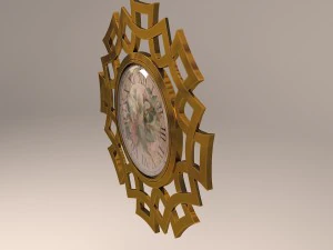 rel&oacute;gio de parede Modelo 3D