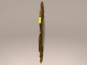 rel&oacute;gio de parede Modelo 3D