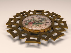 wall clock 3D Model