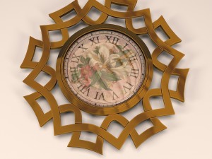 wall clock 3D Model