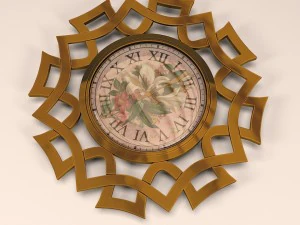 rel&oacute;gio de parede Modelo 3D