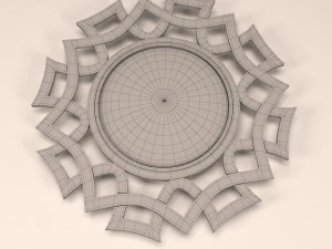 rel&oacute;gio de parede Modelo 3D