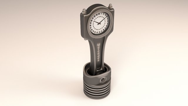 watch from the car of the piston Modelo 3D .c4d .max .obj .3ds .fbx .stl .blend 