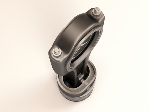 watch from the car of the piston Modelo 3D