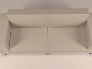 sofa almira Modello 3D