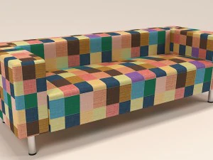 canap&eacute; klippan Modèle 3D